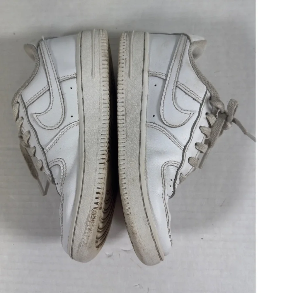 Nike Air Force 1 Low‎ Kids Size 13C White Leather AF1 Classic Retro Basketball
